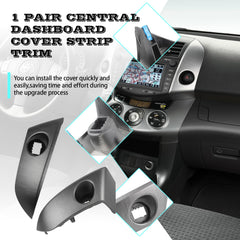 YzusGomumu Rav4 dashboard strip material features wear- and UV-resistant plastic.