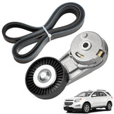 YzusGomumu Serpentine belt tensioner kit front view shows sturdy construction for proper belt tension