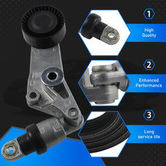Close-up of YzusGomumu tensioner assembly highlighting durable materials.