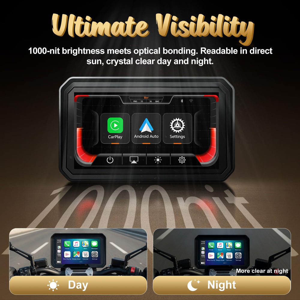 YZW 60Hz refresh delivers smooth navigation visuals