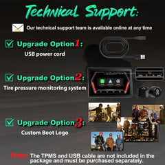 YZW custom boot logo option personalizes your startup screen