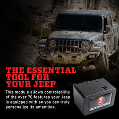 Six preset light shows from Z Automotive Tazer Mini for exterior visibility