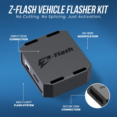 Z-Flash LCM interior view highlights protected, indoor placement for reliability.