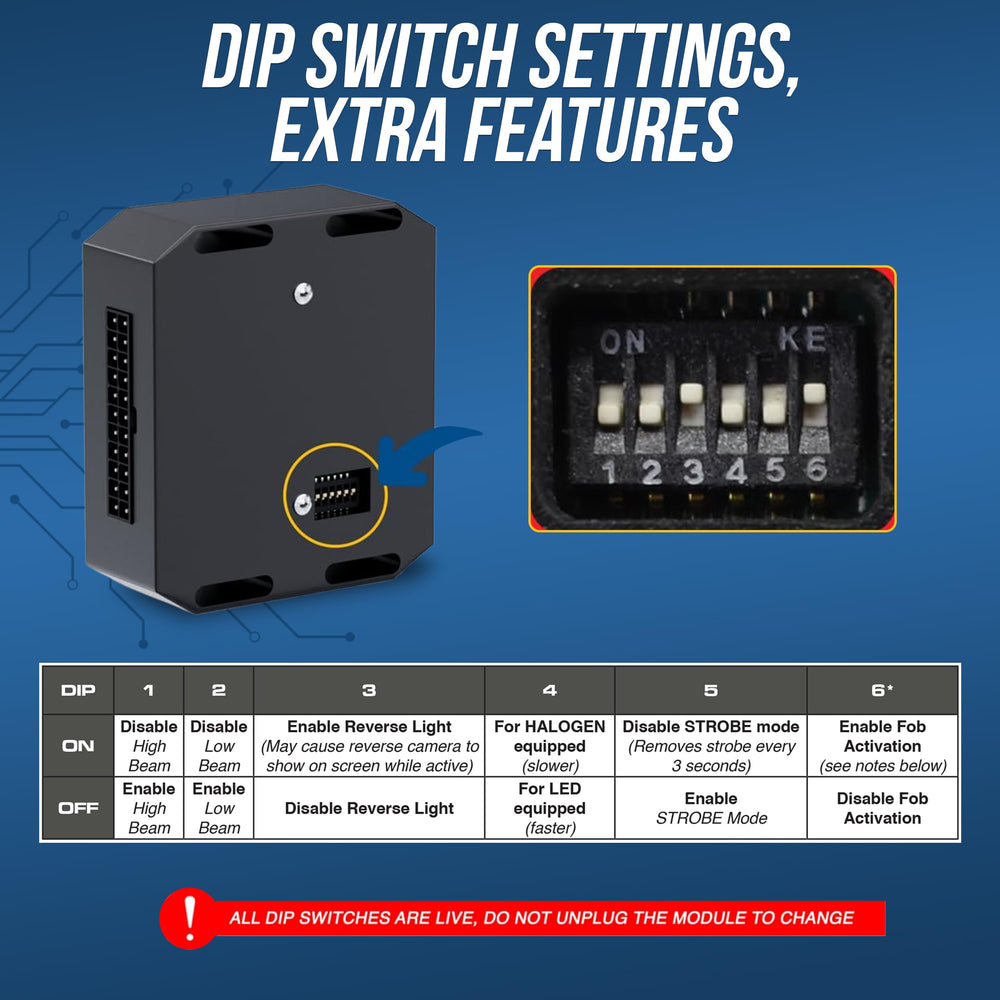 Z-Flash LCM switch-activation panel shows flexible control options.