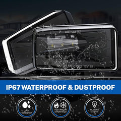 Z-OFFROAD fog light front assembly on vehicle demonstrates secure, plug-and-play fit.