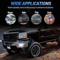 Z-OFFROAD fog lights illuminate night driving with extended reach.