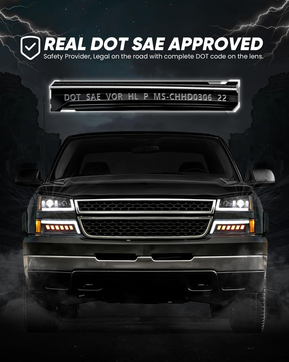 Comprehensive Silverado and Avalanche compatibility ensures a snug fit