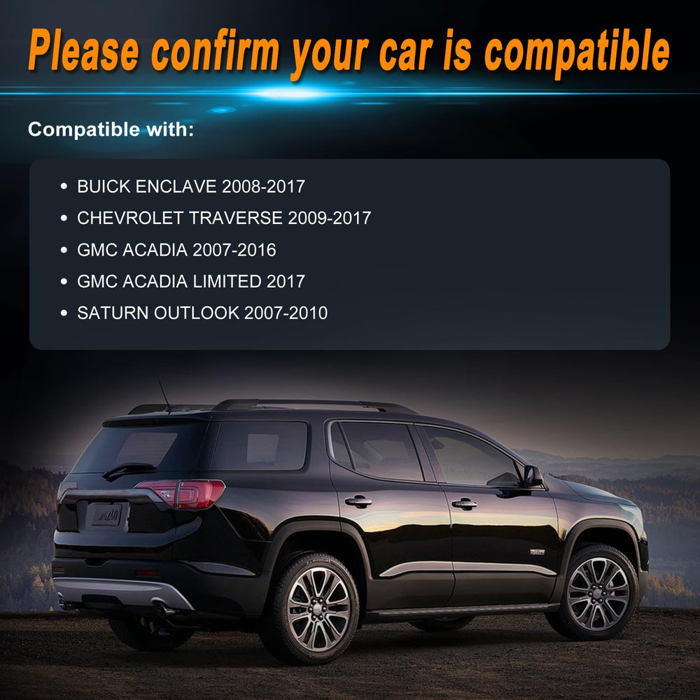 Z-YALY-Z alternator in Acadia engine bay demonstrates direct fit