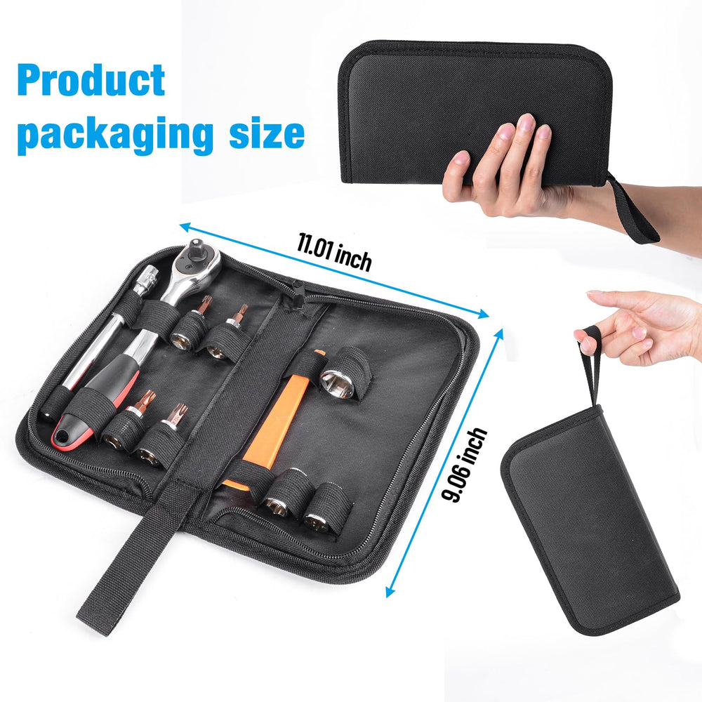 Z8 portable carrying bag keeps tools organized on the trail or shop