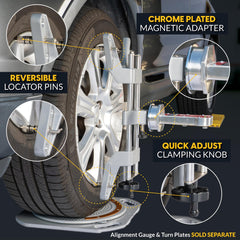 3D wheel alignment capability supports professional automotive workflows