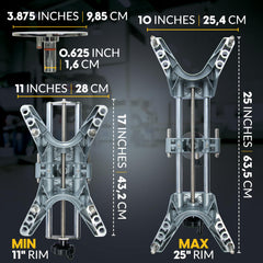 Stainless steel frame delivers rugged reliability in a busy workshop