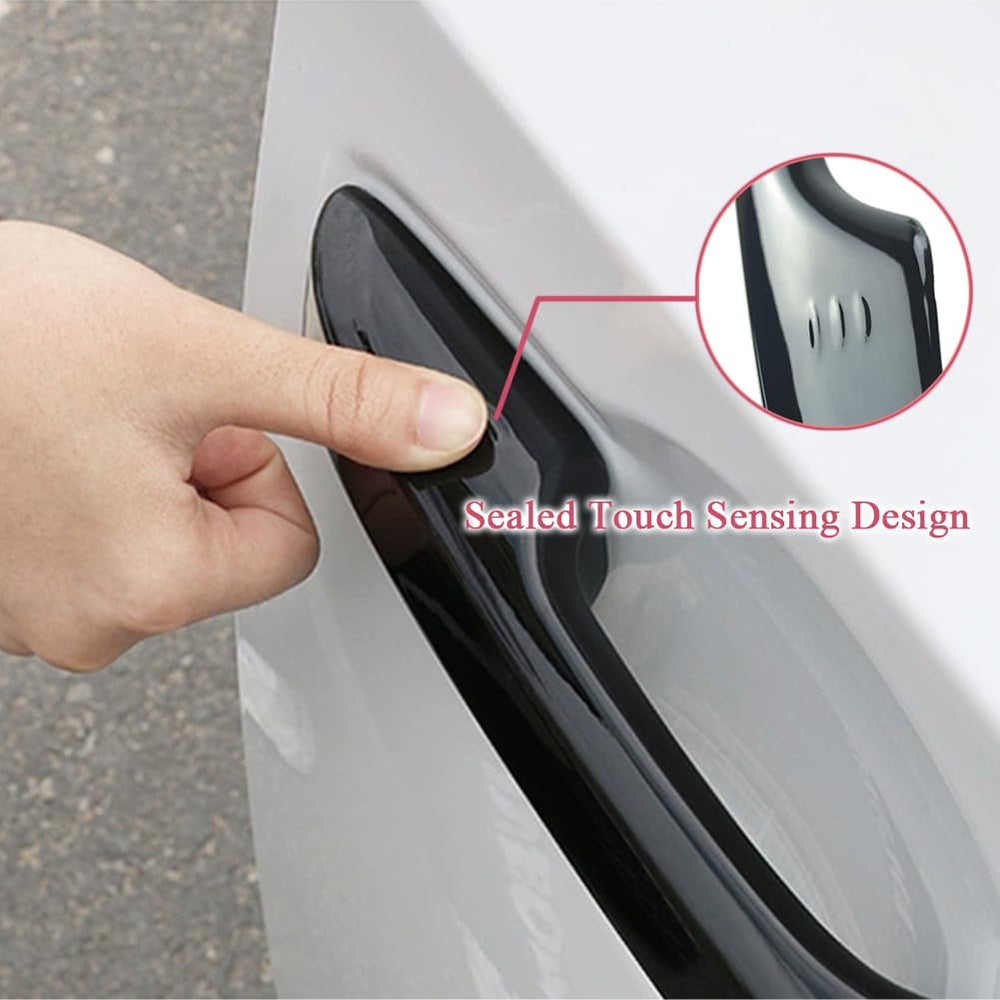 Zacxoxsr HR-V door handle cover keeps surface protected and stylish.
