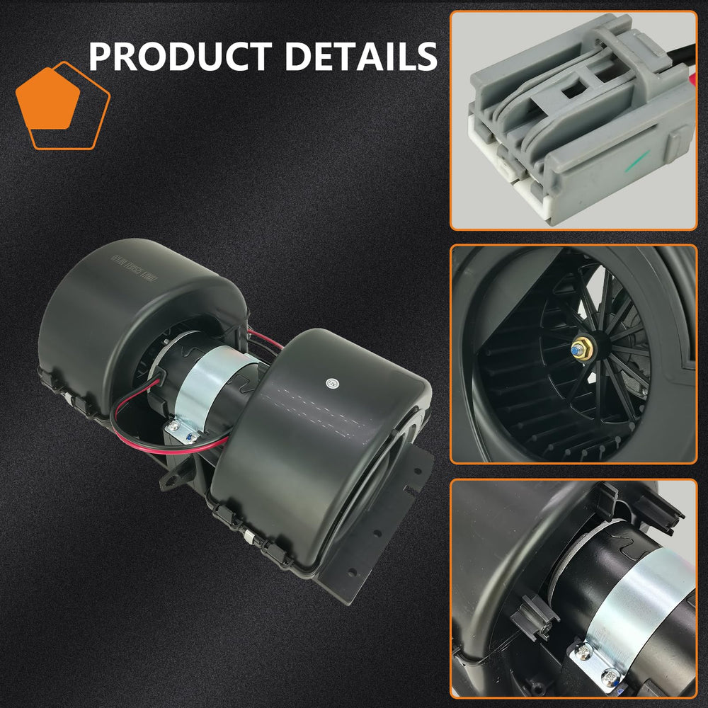 ZANURA blower motor fan assembly packaging image, ready-to-install out of the box