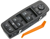 Zaposts Master Power Window Switch with blue LED for front-left Durango/Grand Cherokee.