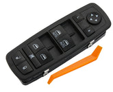 Zaposts power window switch for Jeep Cherokee driver-side with precise fit and smooth operation.