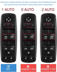 ZAPOSTS power window switch fits Dodge Journey 2009-2010
