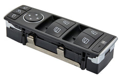 Zaposts Mercedes-Benz compatible power window switch, easy OEM-style replacement.
