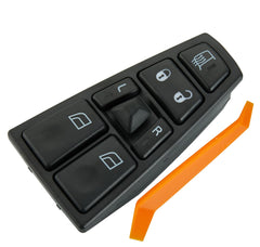 ZAPOSTS power window switch for Volvo VAH driver-side, plug-and-play compatibility
