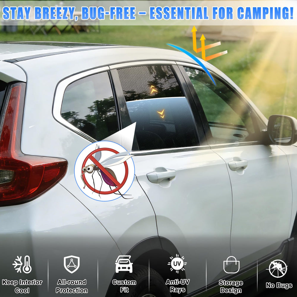 ZATOOTO breathable mesh blocks bugs and debris while keeping fresh air in the cabin.