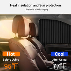 ZATOOTO privacy-window curtain enhances car privacy and glare reduction.