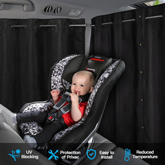 ZATOOTO 99-percent light block keeps glare away for babies.