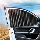 ZATOOTO front-window sun shade with magnets for quick, secure UV protection.