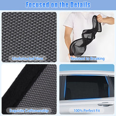 ZATOOTO Honda CR-V shade’s breathable mesh keeps rear seating comfortable