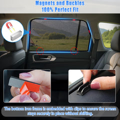 ZATOOTO Honda CR-V rear window shade blocks UV glare for sunny trips