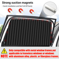 ZATOOTO magnets close-up shows strong attachment for secure, quick setup.