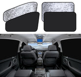 ZATOOTO side window sun shade keeps the car cooler on sunny days.