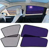 ZATOOTO front driver shade for Model Y reduces glare while preserving visibility.