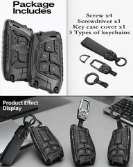 ZAZCQIL Buick Envision 2021–2026 5-button fob cover blends protection with glow-in-dark buttons