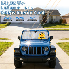 ZAZCQIL compatible with Jeep Gladiator and Wrangler two- and four-door fits