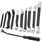 Zecirl 11-piece auto trim tool set with metal pry tools for easy interior removal