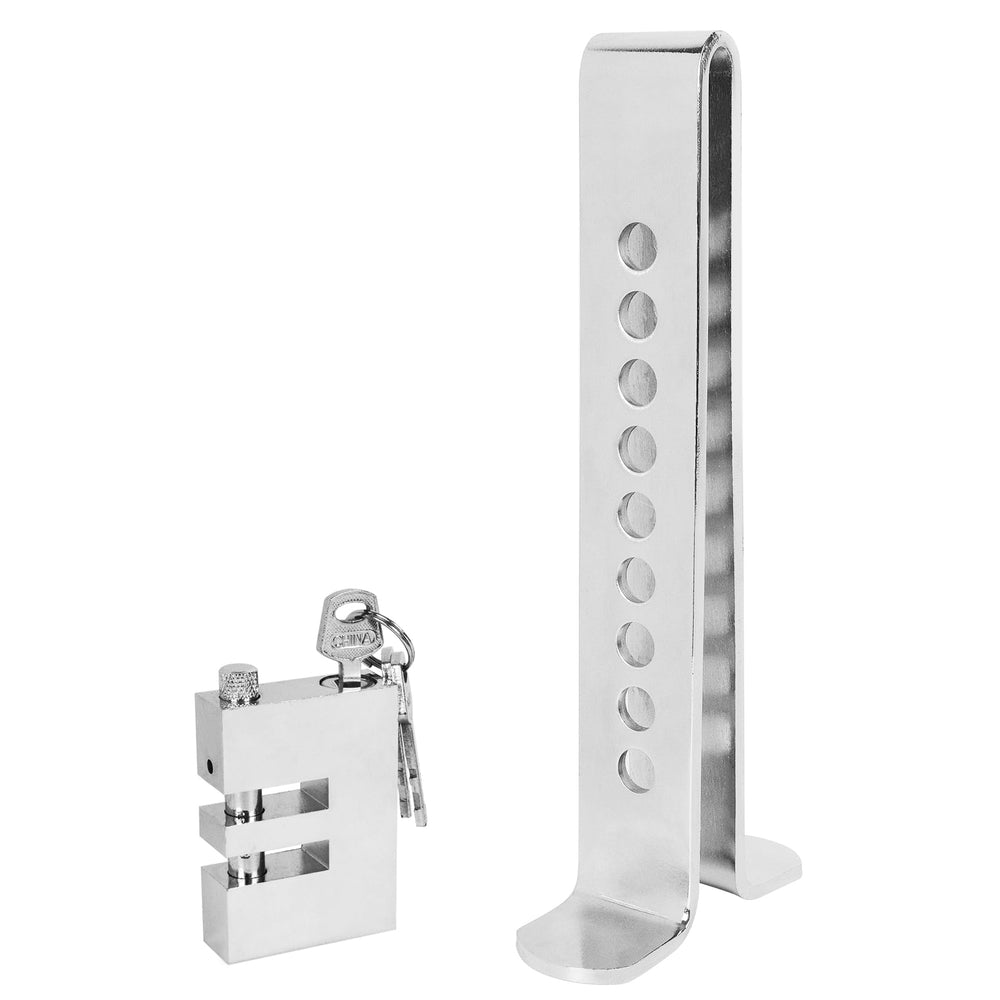ZEFEI-TOP brake pedal lock with 9-hole design for adjustable vehicle fit.
