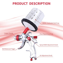 Zeinlenx brass air cap ensures consistent spray