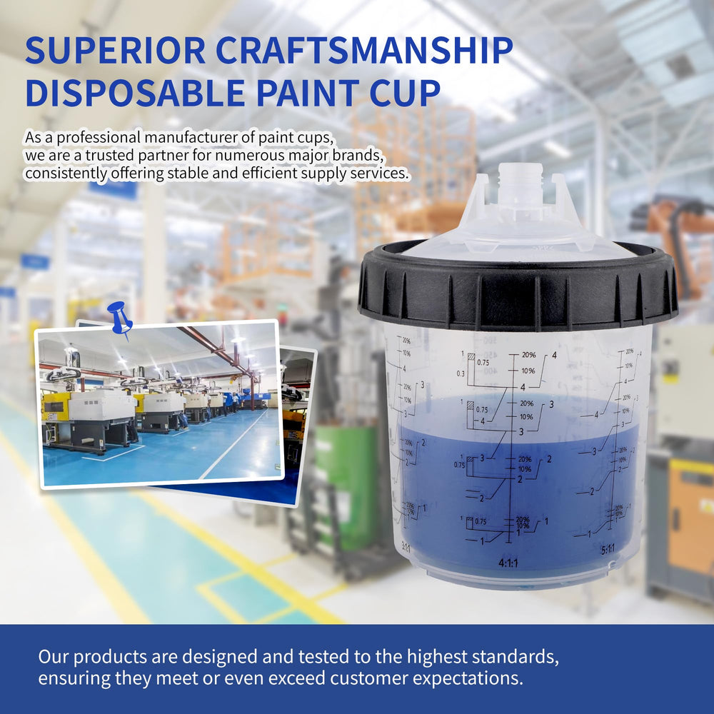 Zeinlenx lid with 125-micron strainer preserves paint quality.