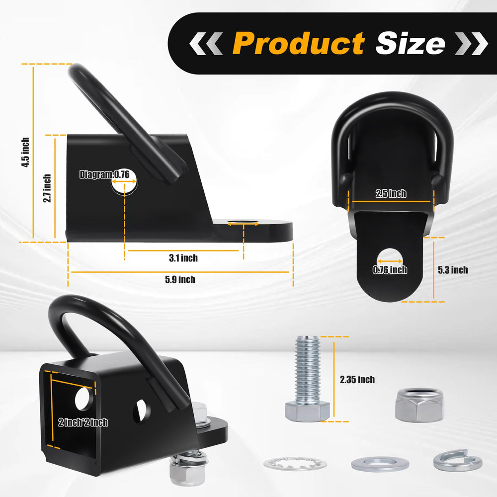 Zejoot bolt-on mount installation showing quick, tool-friendly setup for secure mounting.