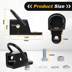 Zejoot bolt-on mount installation showing quick, tool-friendly setup for secure mounting.
