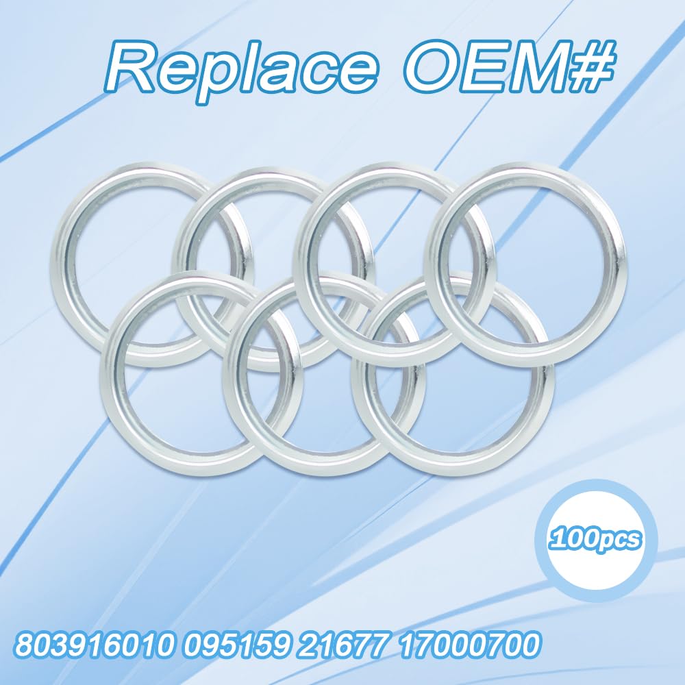 ZELYVER copper crush washers 803916010 ensure leak-free engine maintenance.