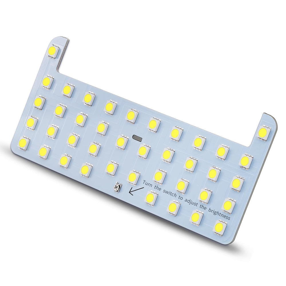 Zen Hon rear dome LED board assembly view shows enhanced cabin brightness for Toyota interiors