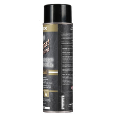 Zenex Rubberized Undercoat dries to a paintable elastic black finish.