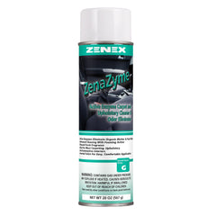 Zenex ZenaZyme fiber cleaning close-up demonstrates deep penetration of upholstery fibers.