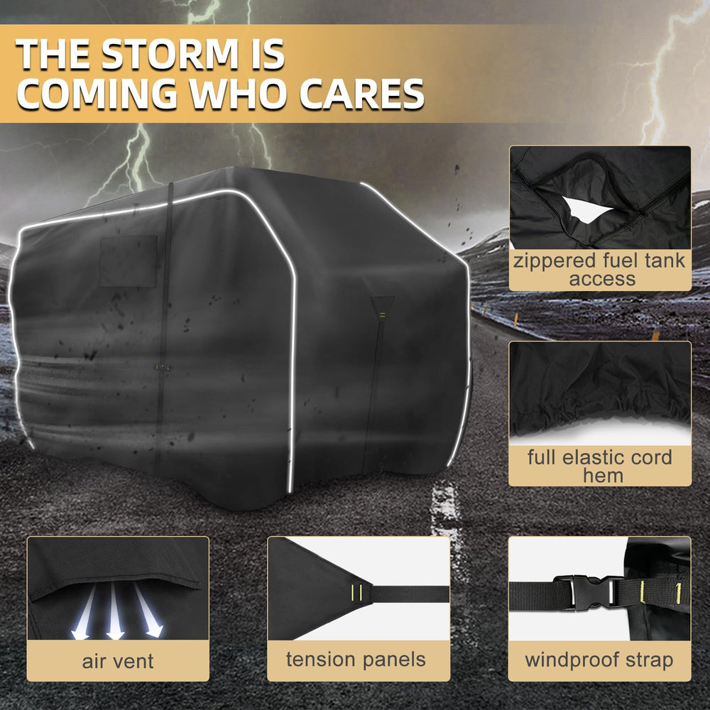 Zenicham universal fit protects various models with full-coverage elastic hem.