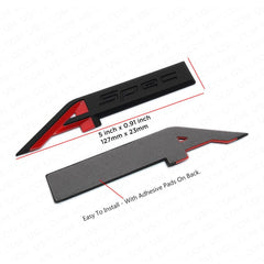 ZENPEACE A-Spec badge finished look on trunk area for premium appearance.