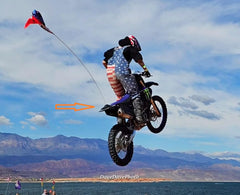ZENXTENinc UniWhip 3.0 supports riders of all sizes.