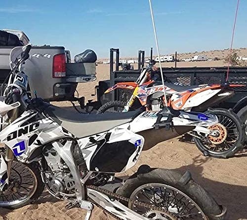 ZENXTENinc high-flag-position improves visibility on long desert rides.