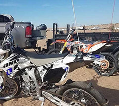 ZENXTENinc high-flag-position improves visibility on long desert rides.