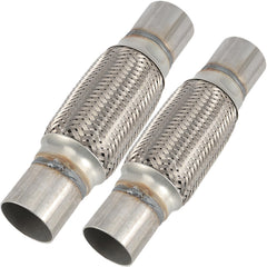 ZEONHAK exhaust flex pipe outer view highlights durable stainless steel for long-lasting performance