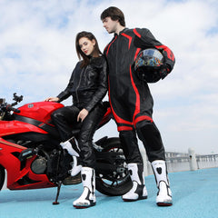 Zeozoom adult-size 10 boots offering a unisex fit for riders.